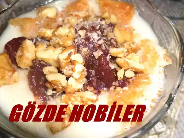Tarif Hurmali eti̇mek tatlisi