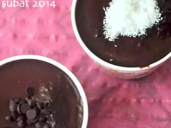 Tarif Krema da olur, puding de:özünde çikolatalı i̇şler