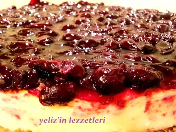 Tarif Vi̇şneli̇ cheesecake