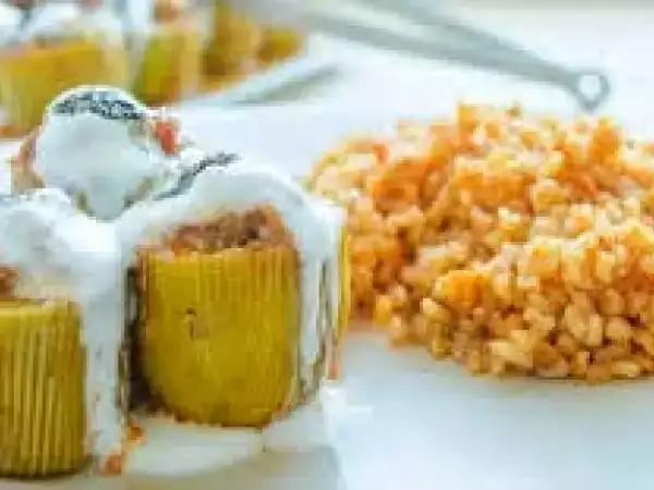 Tarif Fıstıklı kabak dolması trifi
