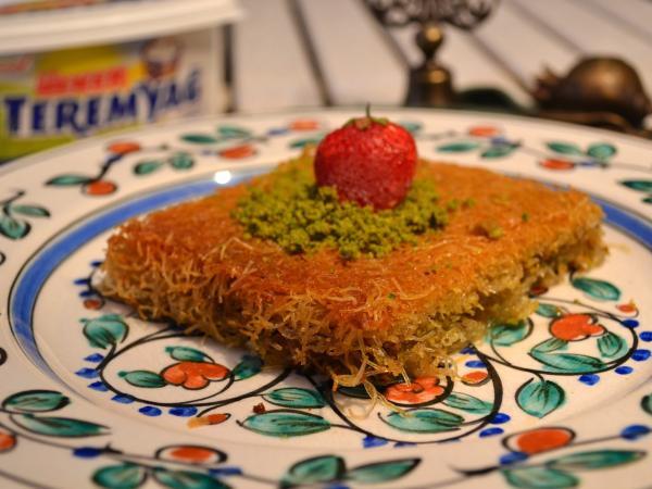 Tarif Fistikli tel kadayif