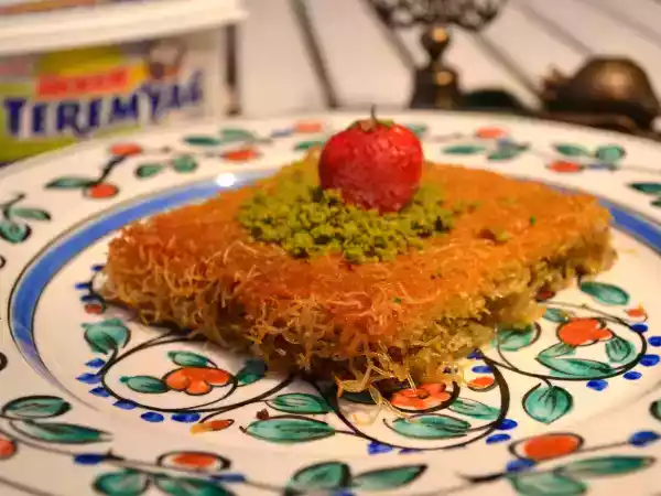 Tarif Fistikli tel kadayif