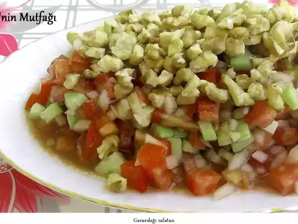 Tarif Gavurdagi salatasi tarifi