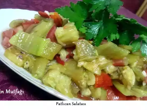 Tarif Patlican salatasi tarifi