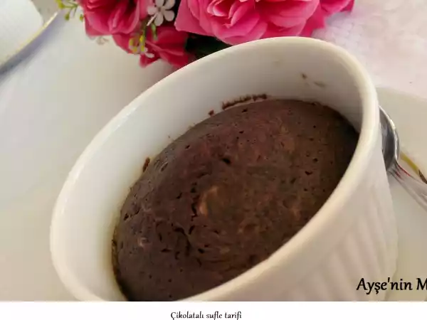 Tarif Cikolatalı sufle tarifi-cikolatalı sufle