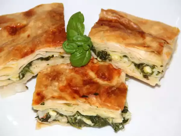 Tarif Kremali ispanakli börek