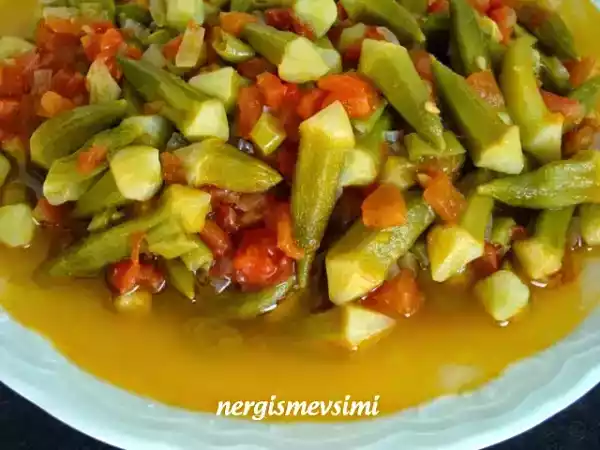 Tarif Bamya yemeği̇
