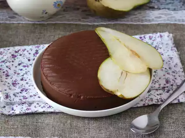 Tarif Çikolatalı armutlu fudge, sadece 2 malzeme ile yapımı süper kolay bir tatlı!