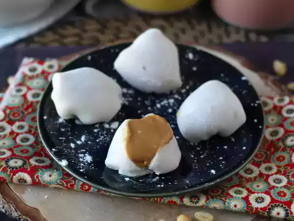 Tarif Fıstık ezmeli mochis