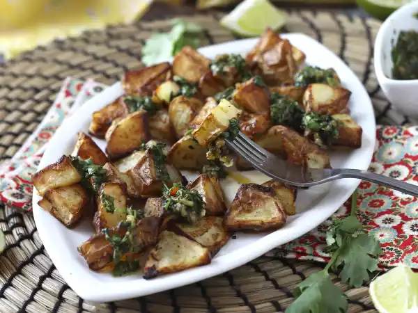 Tarif Chimichurri ile fırında patates