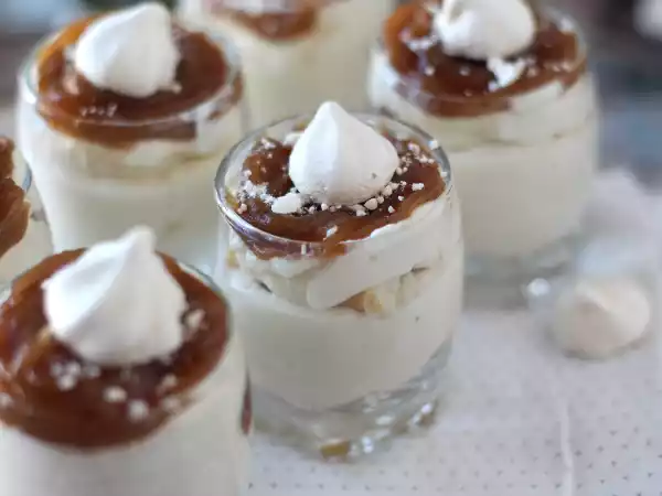 Tarif Mont blanc tarzı kestane kremalı bardaklar