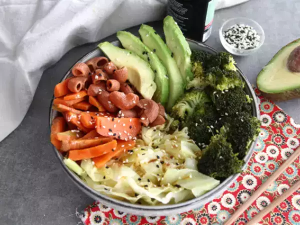 Tarif Vejetaryen buddha bowl tarifi