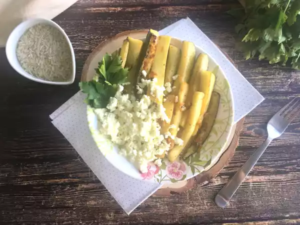 Tarif Limonlu ve beyaz peynirli kabak