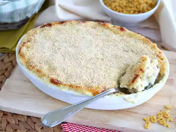 Tarif Mac ve peynir, amerikan makarna graten