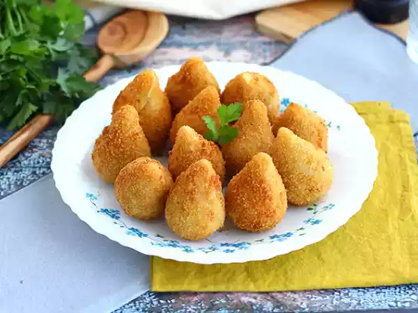 Tarif Coxinhas (brezilya tavuk kroketleri)