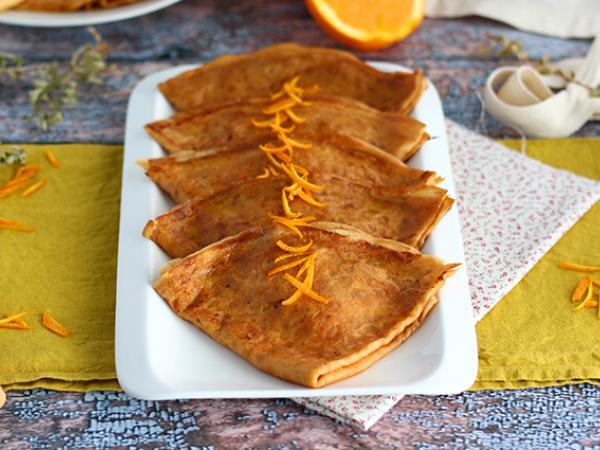 Tarif Crêpes suzette, geleneksel tarif