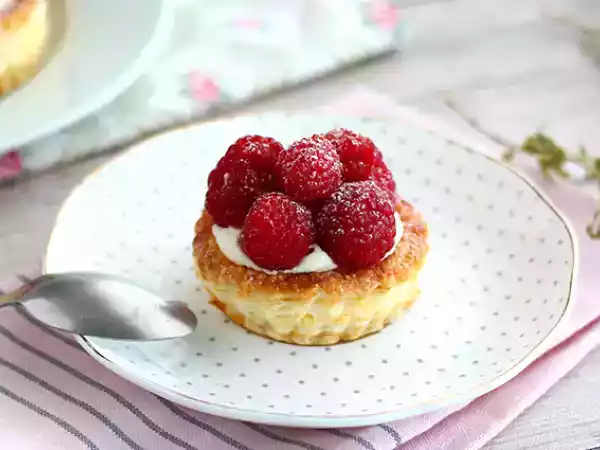 Tarif Ahududu ve mascarpone vol au vents