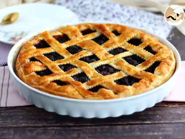 Tarif Vişneli milföy hamurlu tart