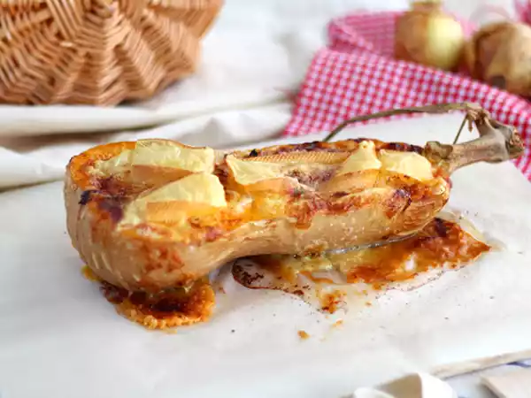 Tarif Courgiflette - balkabağı tartiflette stili