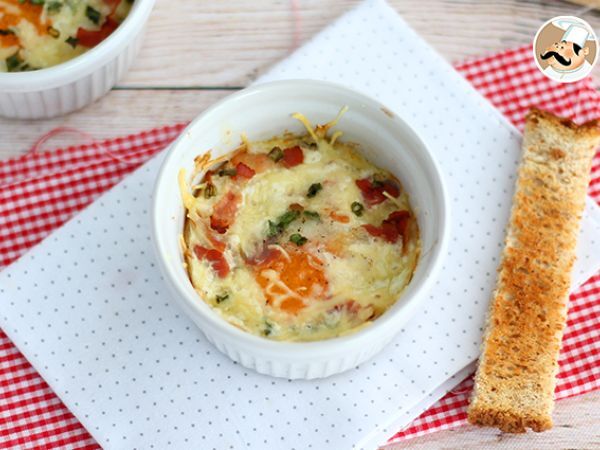 Tarif Pastırma ve frenk soğanlı cocotte oeufs, hızlı bir tarif