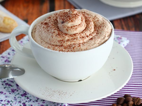 Tarif Buzlu cappuccino, lezzetli bir kahve tatlısı