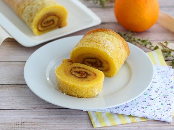 Tarif Portekiz portakallı rulo pastası - torta de laranja
