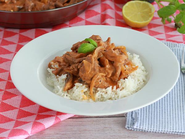 Tarif Hızlı ve kolay beef stroganoff