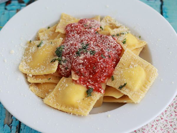 Tarif Ricotta ravioli, adım adım tarif