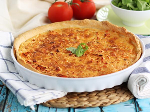 Tarif Hızlı ve kolay somonlu kiş