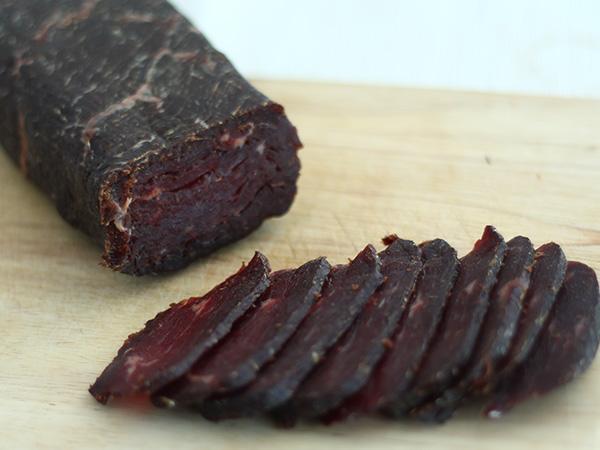Tarif Bündnerfleisch veya kurutulmuş sığır eti