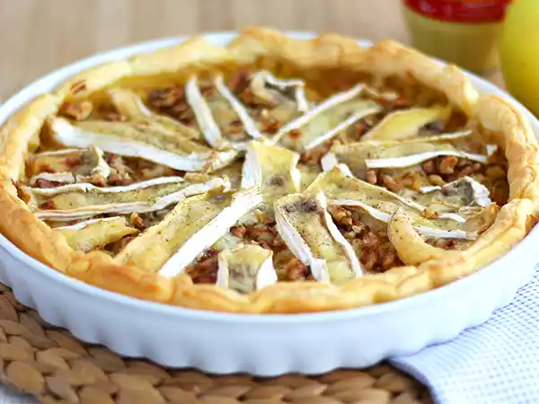 Tarif Camembert ve elmalı tart