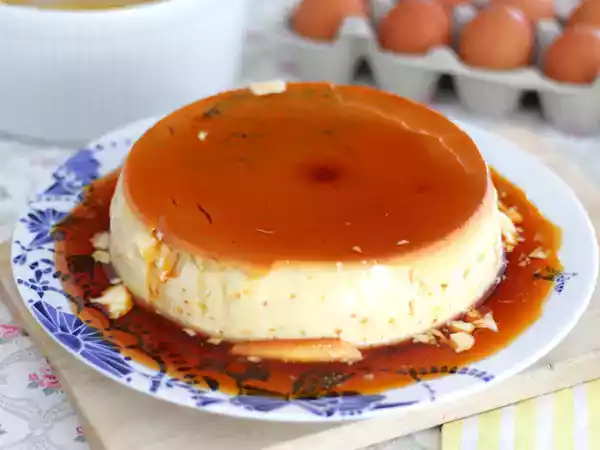 Tarif Vanilyalı yumurtalı muhallebi