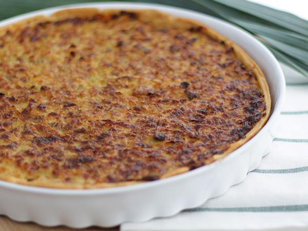 Tarif Pırasalı tart (6 kolay adım ve video)