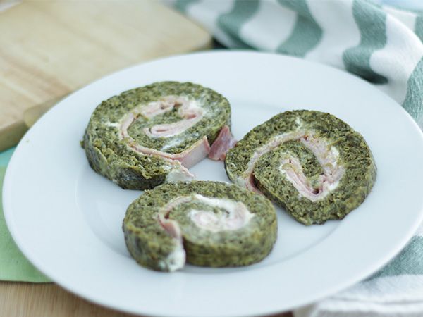 Tarif Ispanak, jambon ve fromage frais ruloları