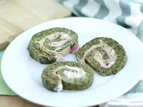 Tarif Ispanak, jambon ve fromage frais ruloları