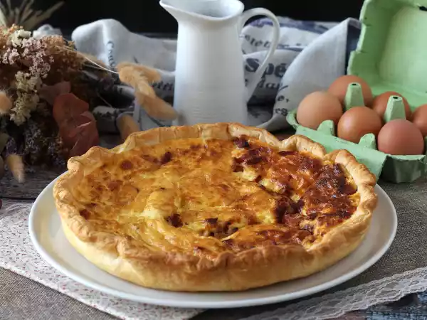 Tarif Kolay ev yapımı kiş lorraine tarifi