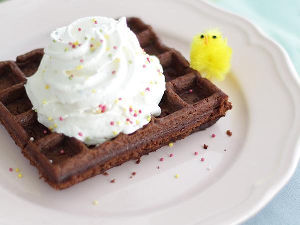 Tarif Brownie waffle