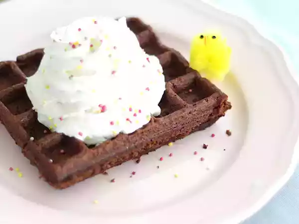 Tarif Brownie waffle