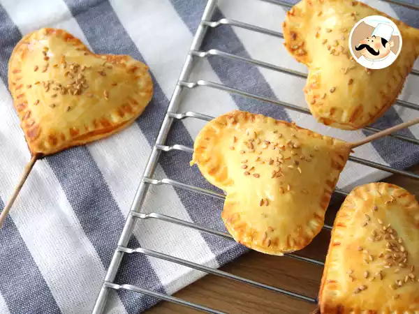 Tarif Sevgililer günü için kalp şeklinde pie pops
