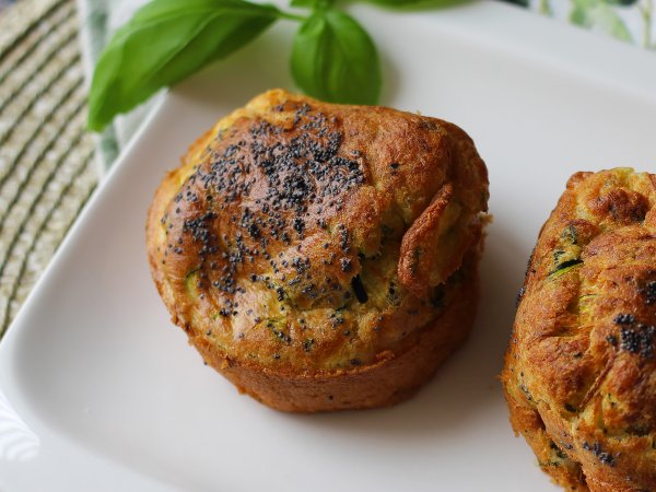 Tarif Hava fritözünde kabak muffinleri: hafif ve kabarık tarif