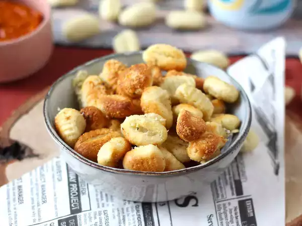 Tarif Air fryer'da çıtır çıtır parmesanlı gnocchi