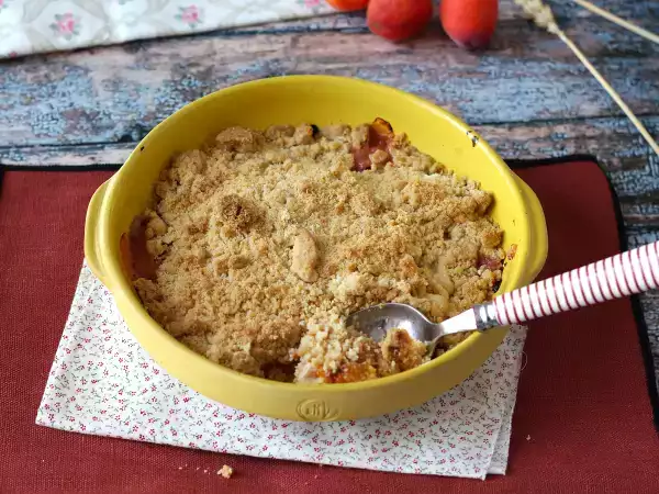 Tarif Kayısılı crumble