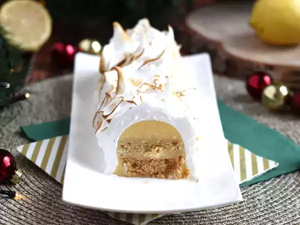 Tarif Limonlu beze turtası kütüğü