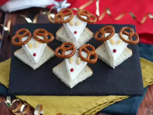 Tarif Gülen inek ren geyiği tostu