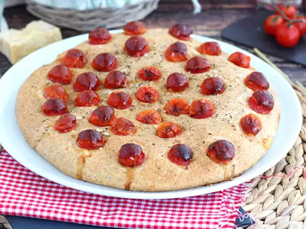 Tarif Çeri domatesli focaccia