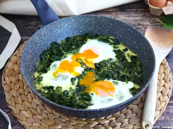 Tarif Kremalı ıspanak ve yumurta