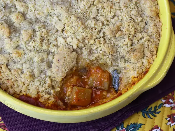 Tarif Ratatouille crumble, bayılacağınız hızlı ve kolay bir yemek!