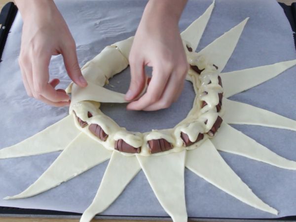 Kinder Bueno ile Galette des rois - Hazırlık adım 12