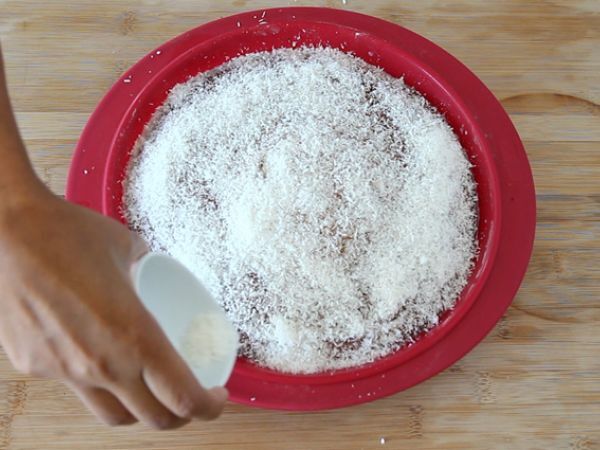 Brezilya hindistan cevizli keki - Bolo toalha felpuda - Hazırlık adım 9