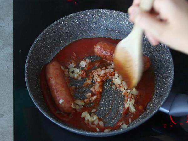 Polenta ve comté peynirli Savoy diot - Hazırlık adım 3